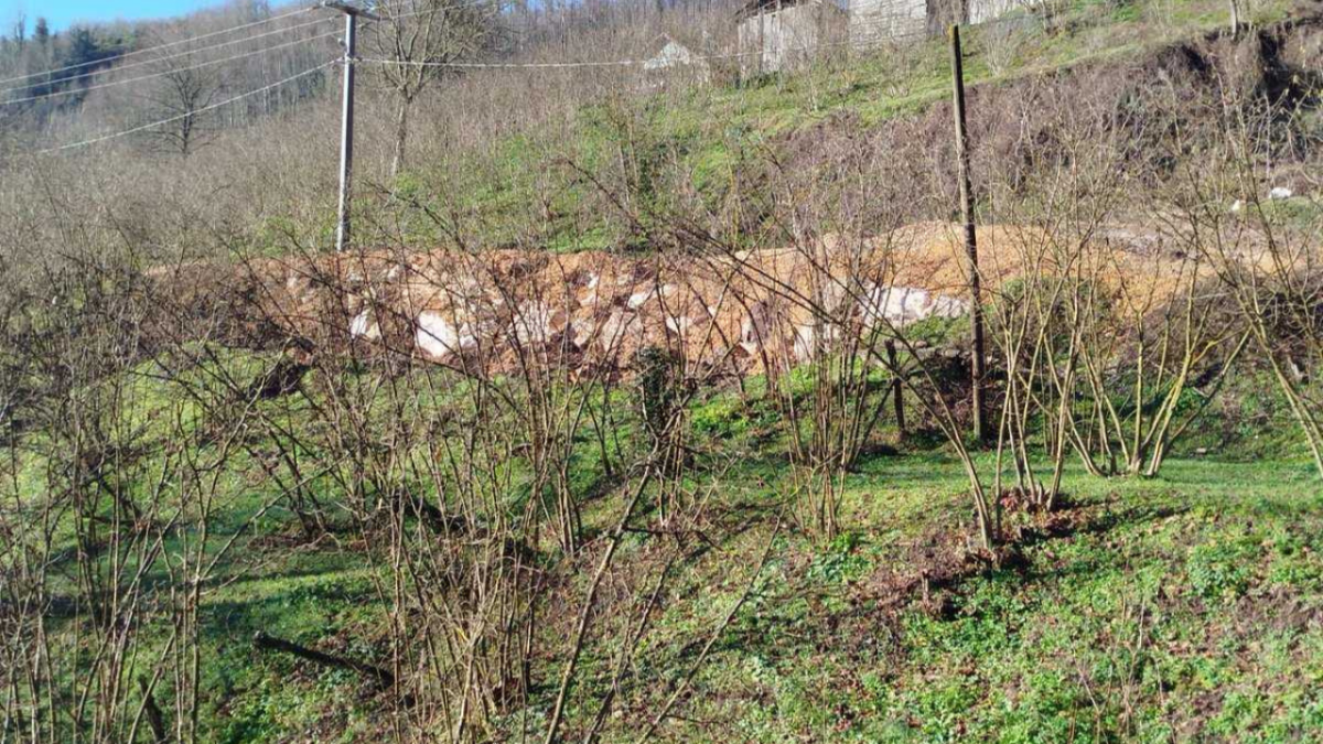 HEYELAN SONRASI YOL STABİLİZASYONU SAĞLANDI