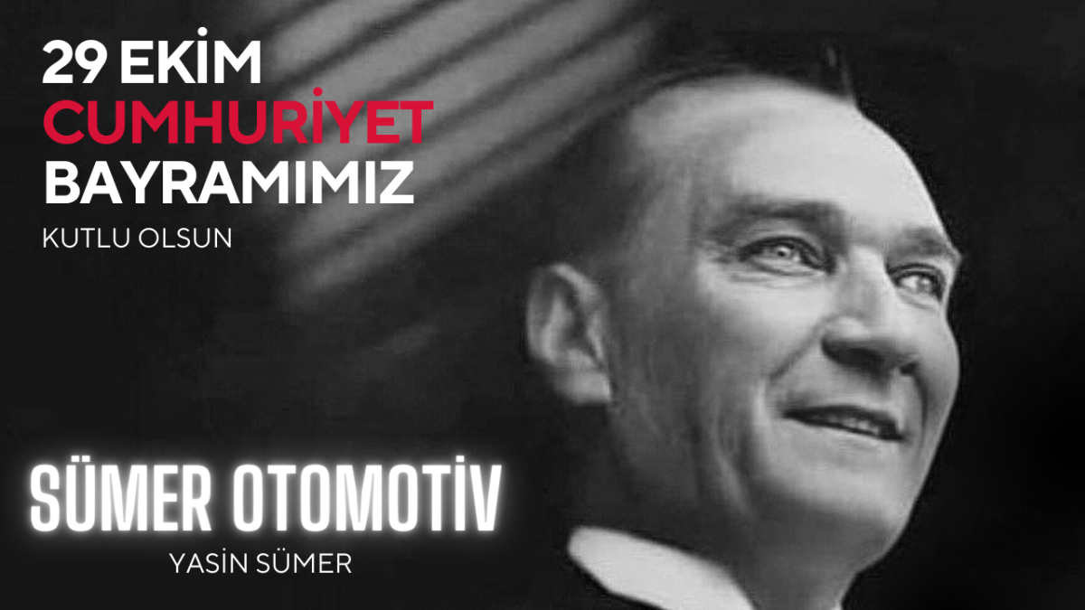 SÜMER OTOMOTİV 29 EKİM İLANI